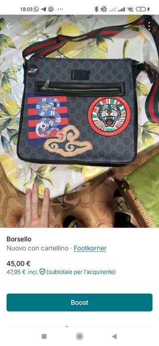 Borsello Uomo Multicolor