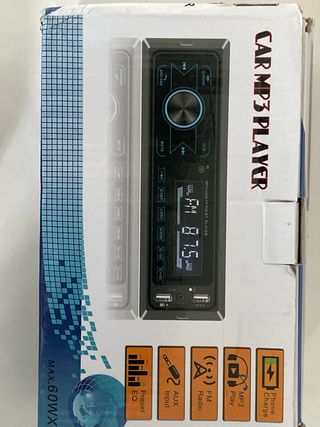 Radio Coche MP3 USB TF FM BT