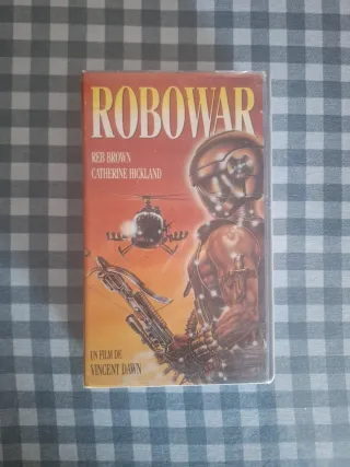Robowar VHS Película Acción Español