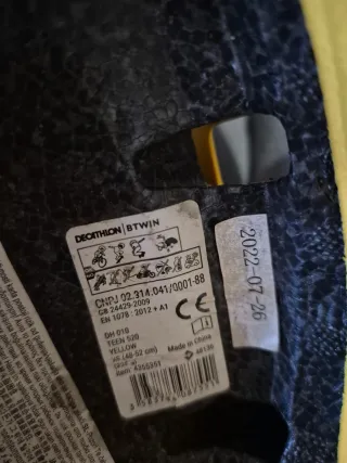 Casco Btwin 2-4 años. Xs