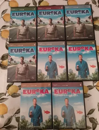 Pack 8 DVDs Eureka Temporadas 1-2 Español