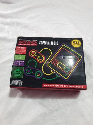 Super Mini SFC 621 Juegos HD TV