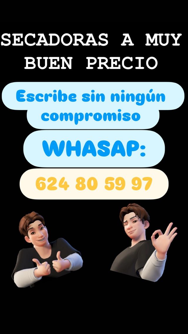 Secadoras a buen precio