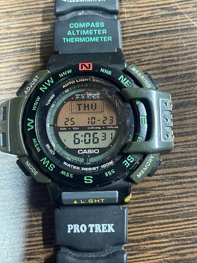 Reloj Casio Pro Trek PRT-40 Triple Sensor