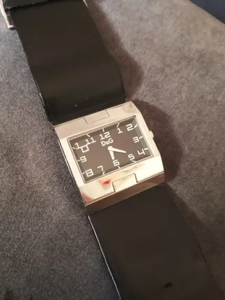 Reloj Dolce & Gabbana Negro Cuero