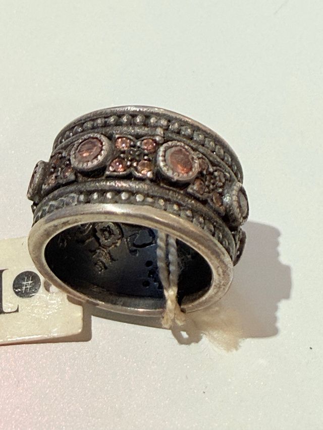 Sortijas Plata Ley Sunfield Marrón y Plata