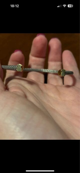 Conjunto Tous Pulsera y Anillo de acero y oro