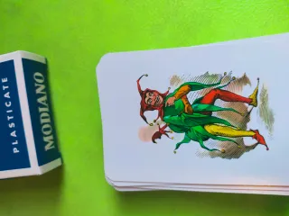 Lotto 2 mazzi Modiano Baccarà Plasticate