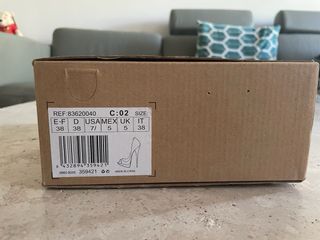 Zapatos Peep Toe Charol Mango T38