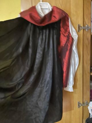 Disfraz Halloween Rojo y Blanco Talla Única