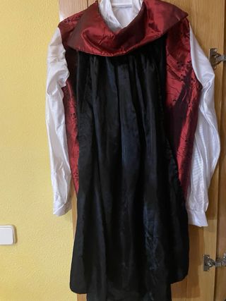 Disfraz Halloween Rojo y Blanco Talla Única