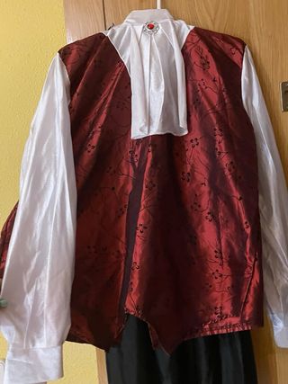 Disfraz Halloween Rojo y Blanco Talla Única