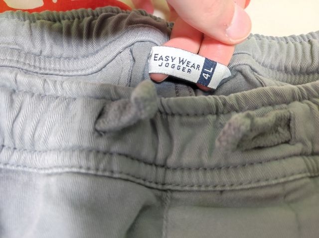 Pantalón jogger gris