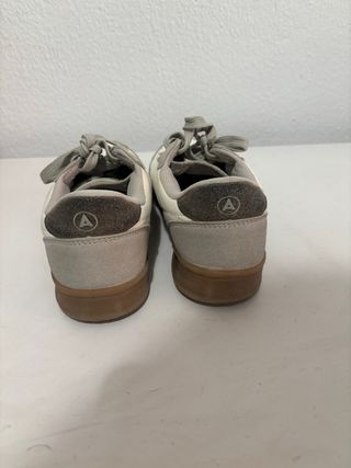 Zapatos Álvaro Moreno niño gris/blanco TALLA 32