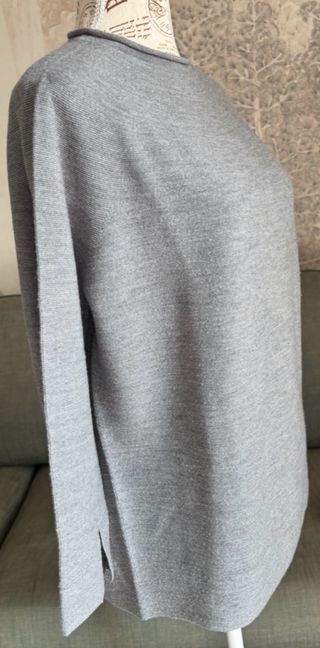 Maglioncino mezza stagione grigio taglia unica