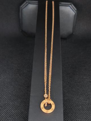 Cadena oro rosa18k Modelo love Cartier 051-02-0042