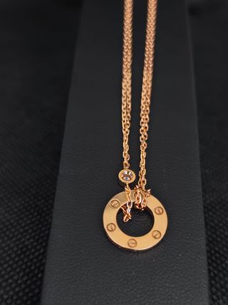 Cadena oro rosa18k Modelo love Cartier 051-02-0042
