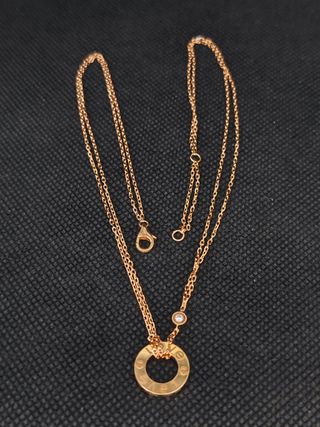 Cadena oro rosa18k Modelo love Cartier 051-02-0042