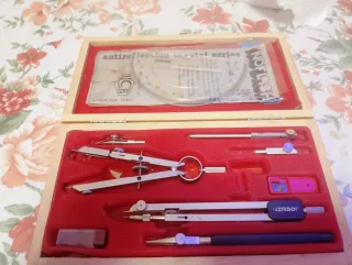 Set compassi disegno tecnico Lorenz