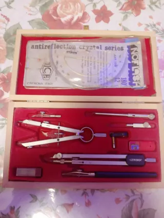 Set compassi disegno tecnico Lorenz