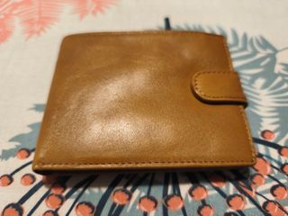 Cartera de piel hombre