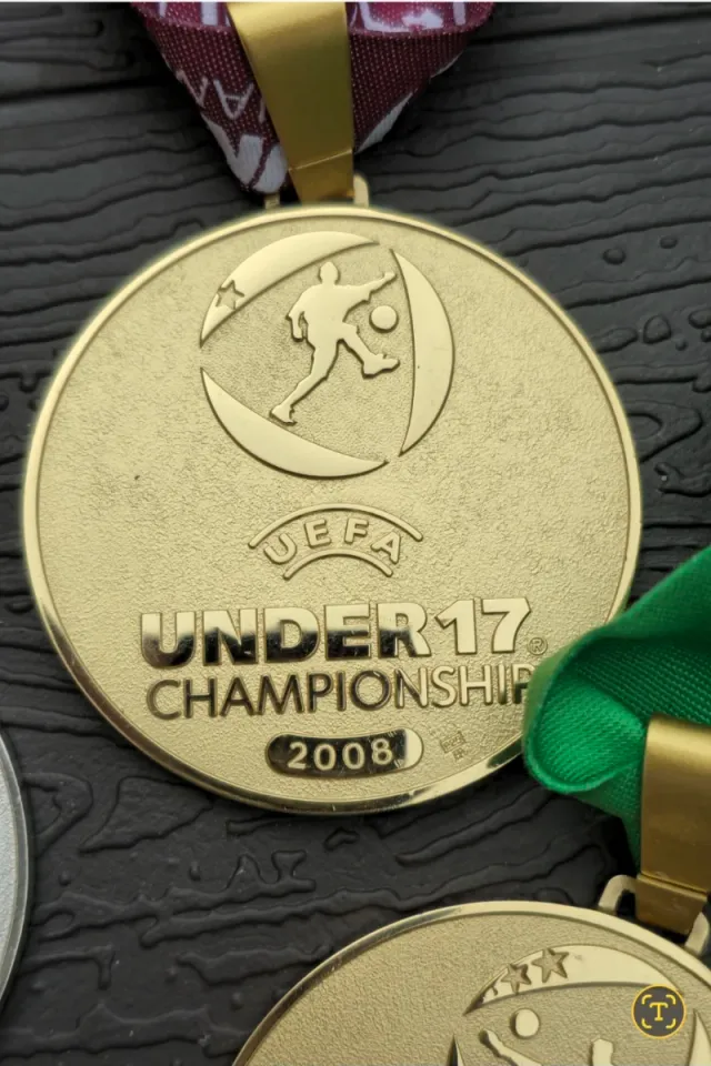 Lote Medallas UEFA Sub 17 y Sub 19 Originales