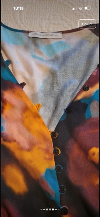 Vestito Mar de Margaritas Tg S