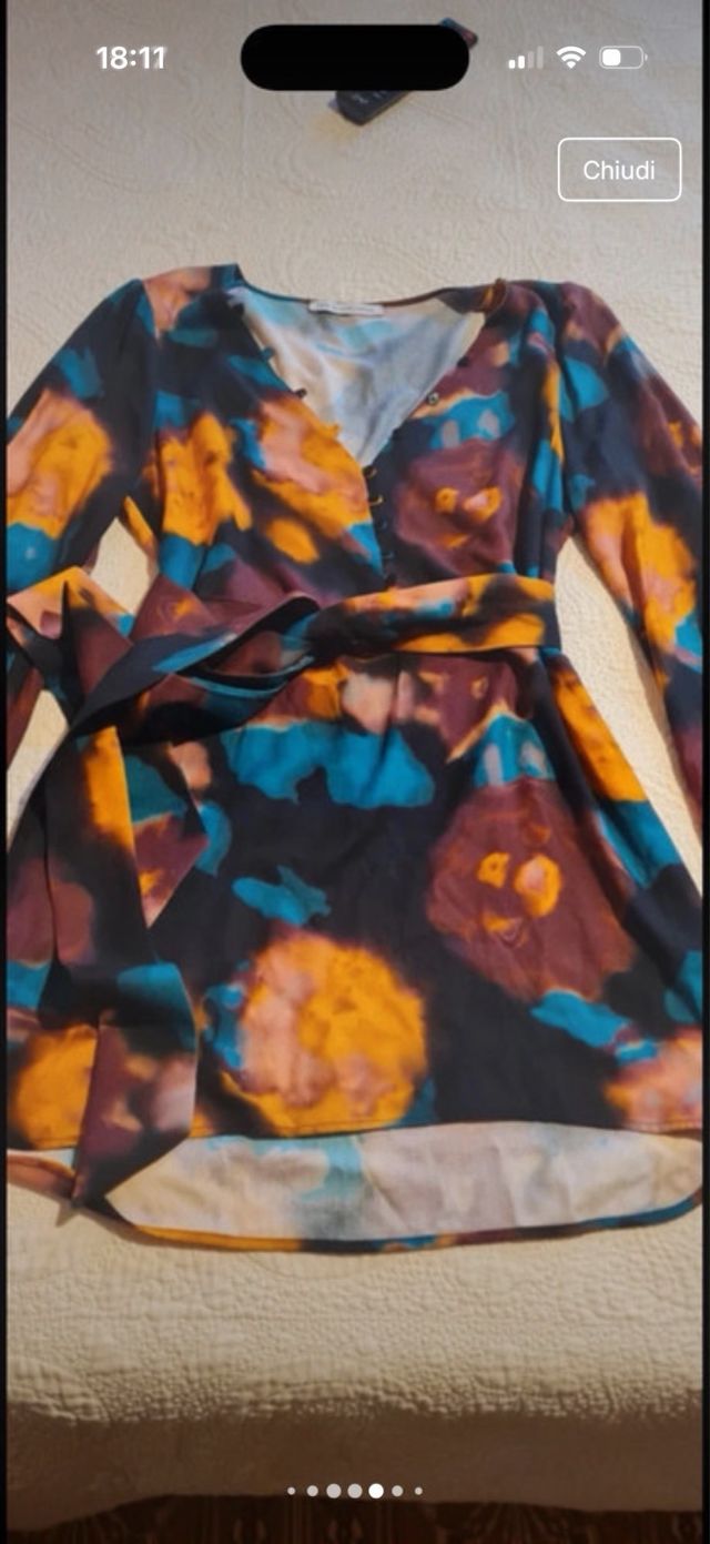 Vestito Mar de Margaritas Tg S