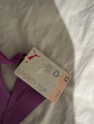 Sujetador deportivo Puma violeta nuevo