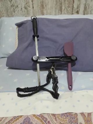 Gancho practico  para  llevar al perro en el coche