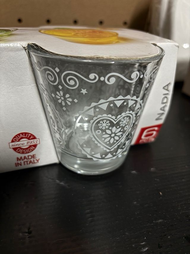 Set 6 Bicchieri Cerve Nadia