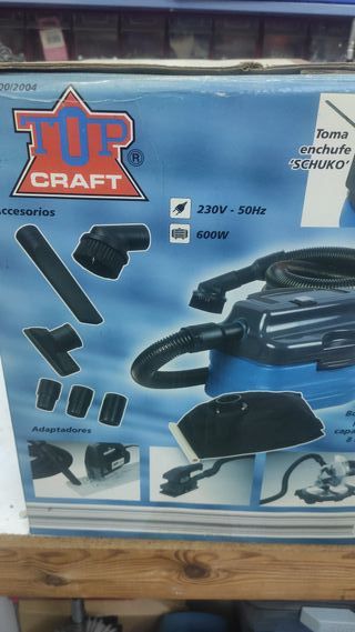 Aspirador Top Craft 600W 230V