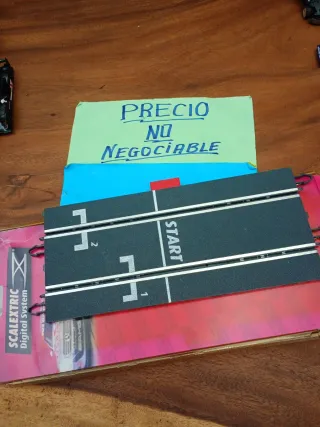 Scalextric pista conexion digital system  central