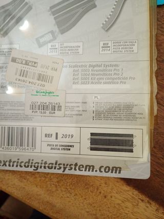 Scalextric pista conexion digital system  central