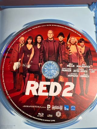Blu-ray RED 2 Acción Comedia Thriller