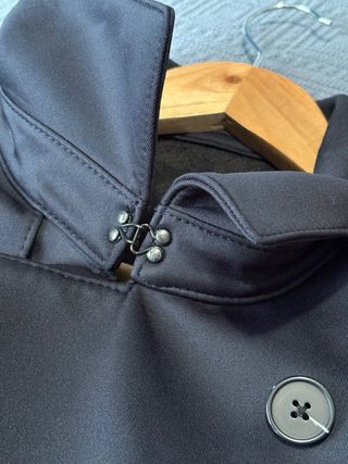 Gabardina Zara Azul Marino Talla XL