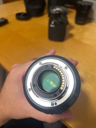 Pacchetto fotocamera mirrorless Panasonic GH5 + obiettivi