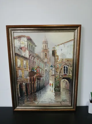 Óleo Santiago de Compostela