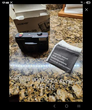 Lotto 7 fotocamere analogiche