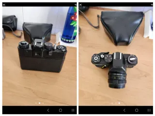 Lotto 7 fotocamere analogiche