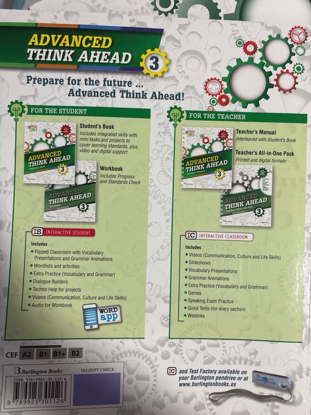 ADVANCED THINK AHEAD 3ºESO ST 18