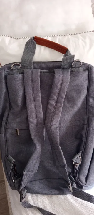 Bolso de carro para bebé gris