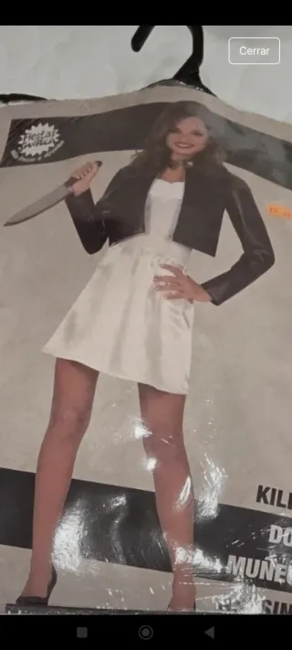 Disfraz Tiffany Novia Chucky Talla M