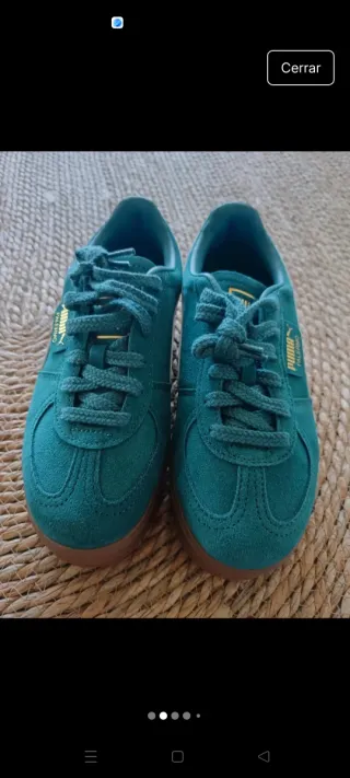 Zapatillas Puma Verde Bosque