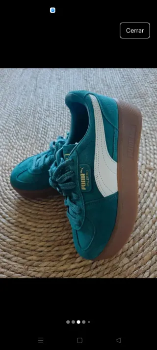 Zapatillas Puma Verde Bosque