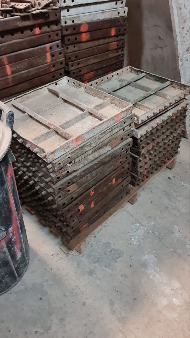 Chapas para encofrar pilares