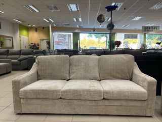 Sofá 3 y 2 plazas beige/gris oferta