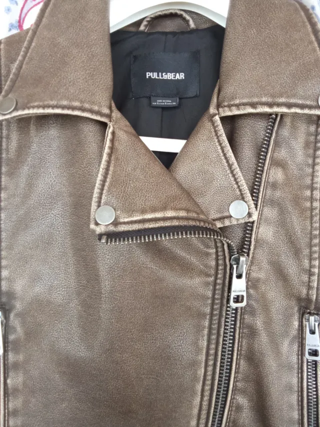 Cazadora Biker S NUEVA Efecto Piel