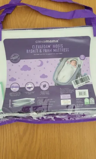 Colchón Clevamama Clevafoam para Capazo/Carrito
