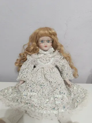 Muñecas de porcelana vintage